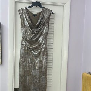 Glamorous Metallic Maxi Dress